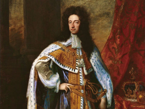 1672年イングランド王のウィリアム3世