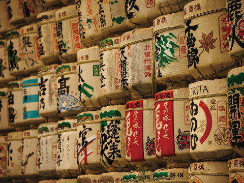 日本酒の樽及び種類
