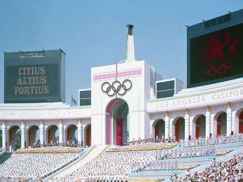 1984年ロサンゼルスオリンピック会場