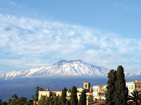イタリア・シチリア・エトナ火山
