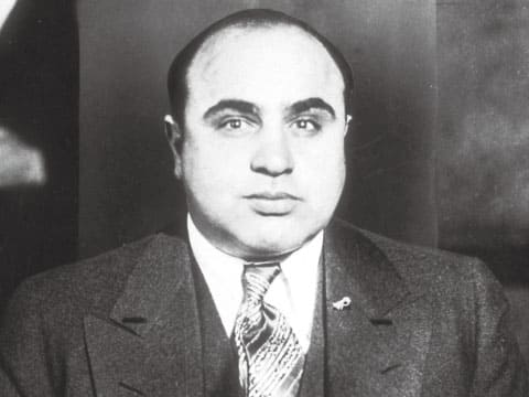 1935年頃のアル・カポネ