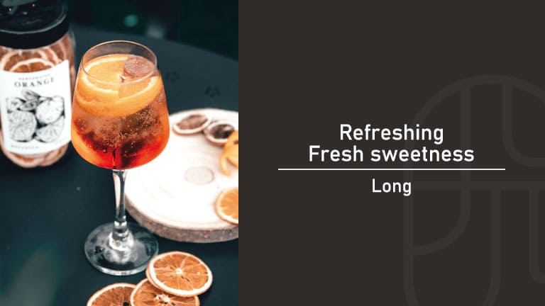 リキュールベースロングカクテルのアメリカーノ