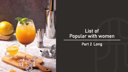 テキーラベースロングカクテルのサンセットドライバー