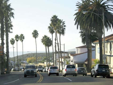 アメリカ・カリフォルニア州の街並み